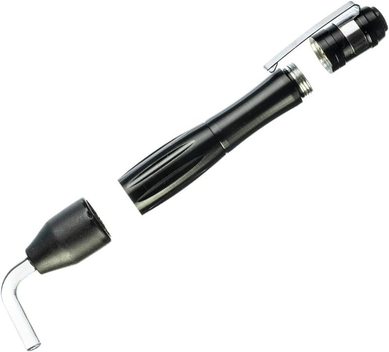 SE Compact Bore Light with Fiber-Optic Acrylic - Portable, High Beam Flashlight for Firearm Maintenance and Inspection - GC-BL-1AAA - Image 4