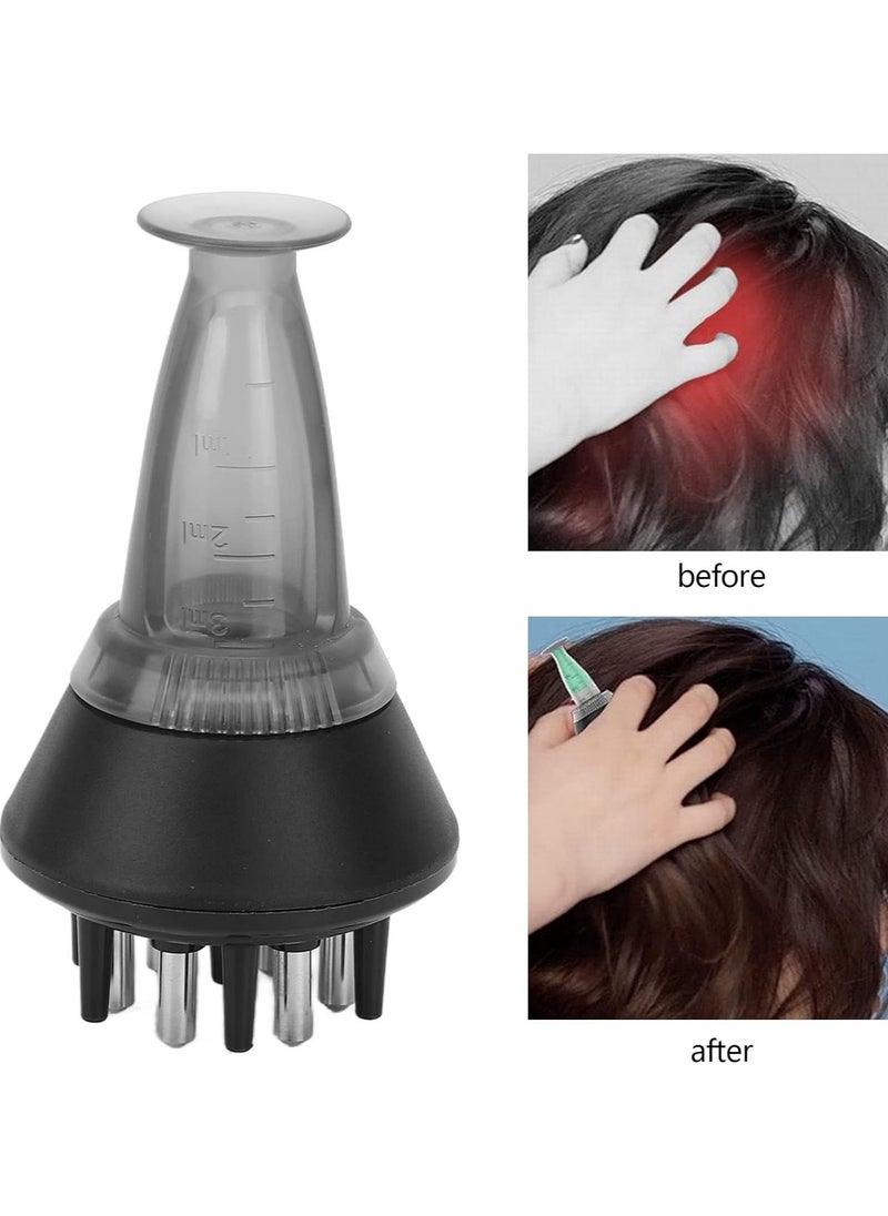 Generic - 1Ml Scalp Solution Applicator 7 Combs Ball Type Head Shampoo Hair Conditioner Scalp Massager Brush Scalp Care Brush - Image 1