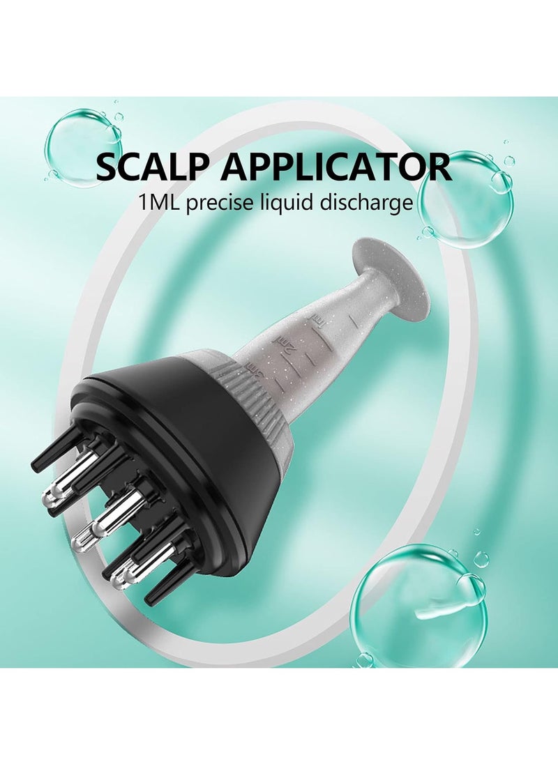 Generic - 1Ml Scalp Solution Applicator 7 Combs Ball Type Head Shampoo Hair Conditioner Scalp Massager Brush Scalp Care Brush - Image 1