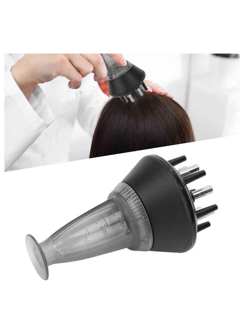 Generic - 1Ml Scalp Solution Applicator 7 Combs Ball Type Head Shampoo Hair Conditioner Scalp Massager Brush Scalp Care Brush - Image 1