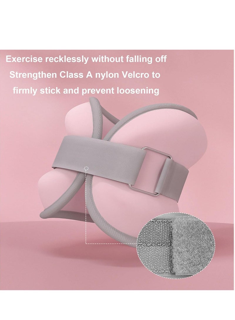Cuken Ankle Weights, 1 Pair 0.5 Kg Exercise Leg and Arm Weights with Adjustable Straps, Wrist Leg Arm Weights, Wearable Ankle Weights Strength for Jogging, Running, Walking, Fitness, Gym Workout - Image 3