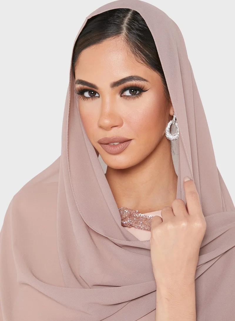 خزانة Chiffon Hijab Headscarf