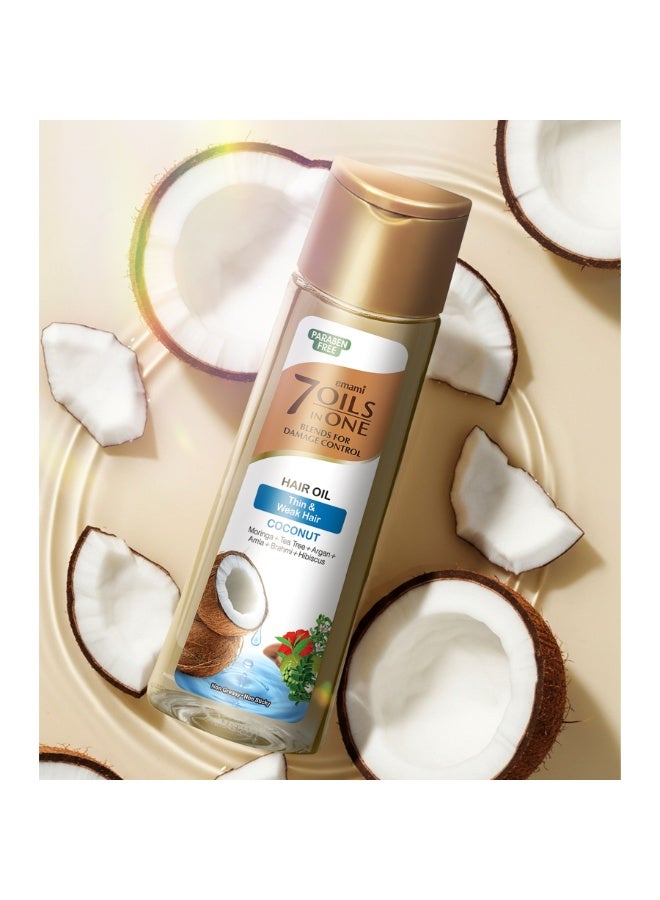 إمامي زيت جوز الهند للشعر 7 زيوت في 1، 200 مل - Image 3