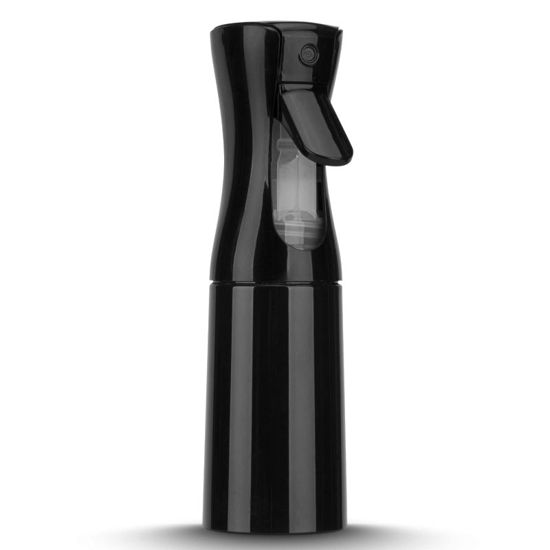 Zuhose Continuous Spray Bottle  6.8Oz /200Ml Hair Mister Spray Bottle  Mist Spray Bottle For Hair  Fine Mist Water Spray Bottle For Salons Barber  Plants  Skin Care  Cleaning(Black 1 Pack) - Image 1