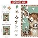MEATRN Puzzles for Adults Kids Christmas Fawn Holiday Wooden Jigsaw Puzzle with Storage Box 200 Pcs 8511 Best Gift for Friends Festive Family Game Night Home Decor - Image 4