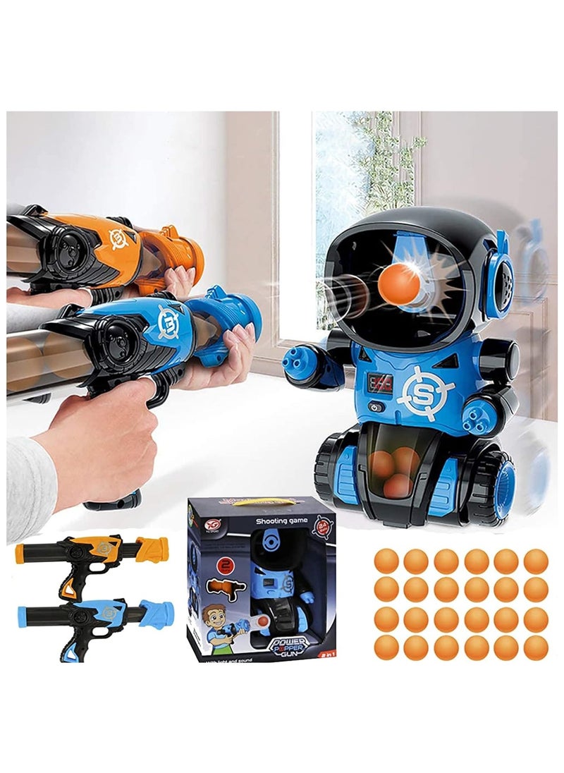 Cutie Cute Target Shooting Games Toy for Kids,Robot Shooting Game Gifts for 4 5 6 7 8 9 Year Old Boy,Toy Fun Outdoor Indoor Gift Toys for Boys and Girls  - Image 1