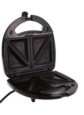 Sandwich Maker, 2-Slot Non-Stick, 3in1 Versatile Interchangeable Grill and Waffle Plates, Indicator Lights, Quick and Easy Meals, Compact Design, 2 Slices 750 W TS2090-B5 Black - view 2