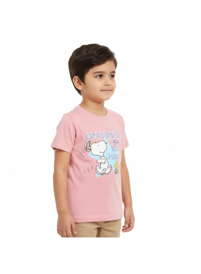 general T-SHIRT BOYS PEANUTS SS 2-8 YRS AI - Image 1