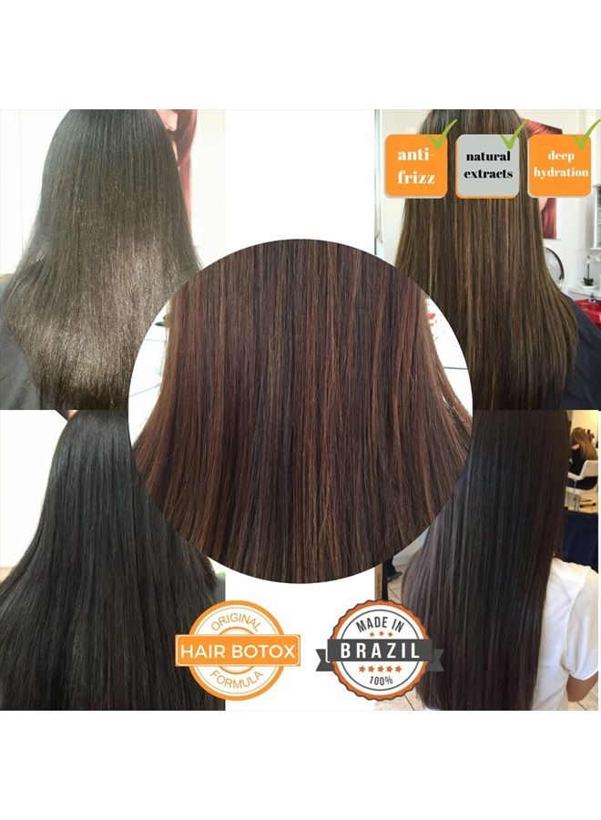 Kerazon Professional يوفر علاج بوتوكس الشعر من KERAZON سعة 8 أونصات/236 مل تنعيمًا وترطيبًا عميقًا وتغذية ولمعانًا ونعومة وتحكمًا في الحجم ونعومة الشعر. خالٍ من الفورمالديهايد. قد تختلف العبوة. - Image 2