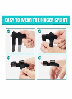 Trigger Finger Splints 3Pcs Trigger Finger Brace Finger Straightener Finger Support, Finger Splint for All Fingers - pzsku/ZF98710E44174EFE176C8Z/45/_/1683620628/6324c3be-a7b2-4e9d-833e-3a2a5442df5e