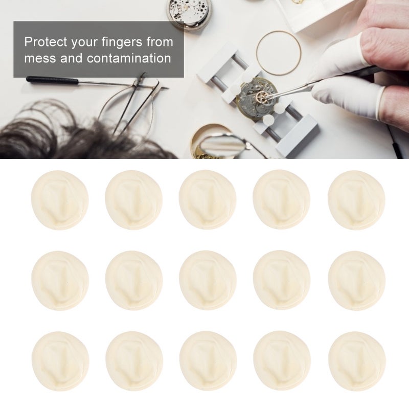 Watch Repair Tool Anti static Finger Cot Emulsion Finger Protector Cover - Image 2