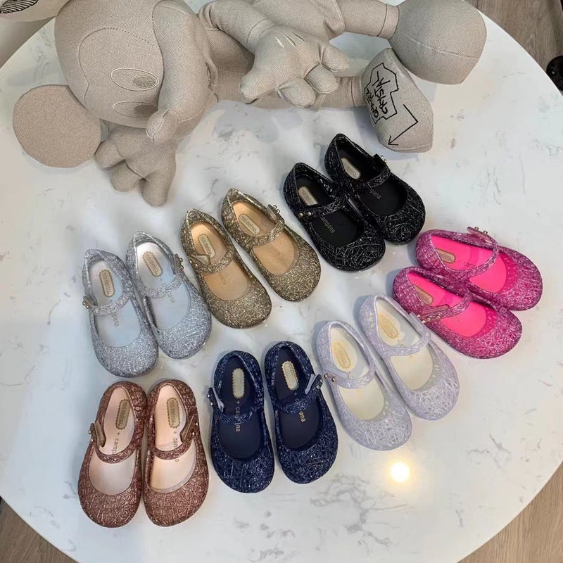 2023 Children'S Shoes Melissa Melissa Bird'S Nest Jelly Shoes Baby Hollow Out Sandals Men'S And Women'S Fragrant Shoes - Image 3