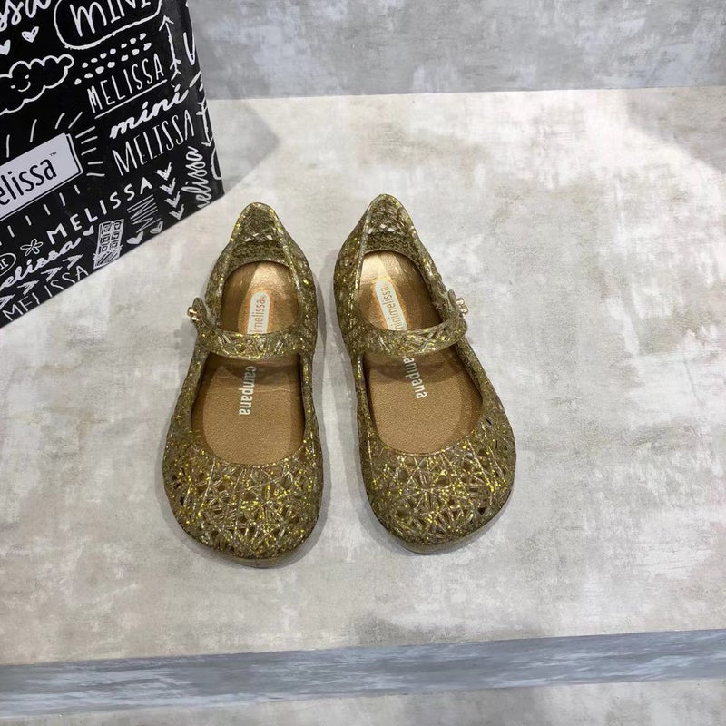 2023 Children'S Shoes Melissa Melissa Bird'S Nest Jelly Shoes Baby Hollow Out Sandals Men'S And Women'S Fragrant Shoes - Image 4