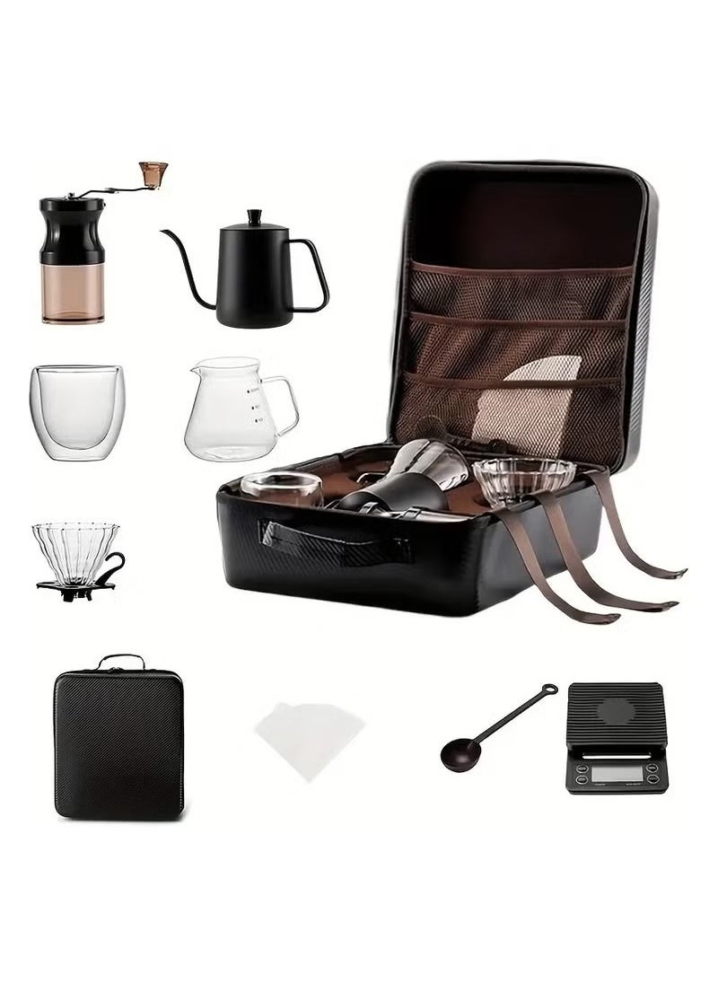 ASIV - V60 Set 9 Piece Coffee Drip Set With Tool Case - Image 1