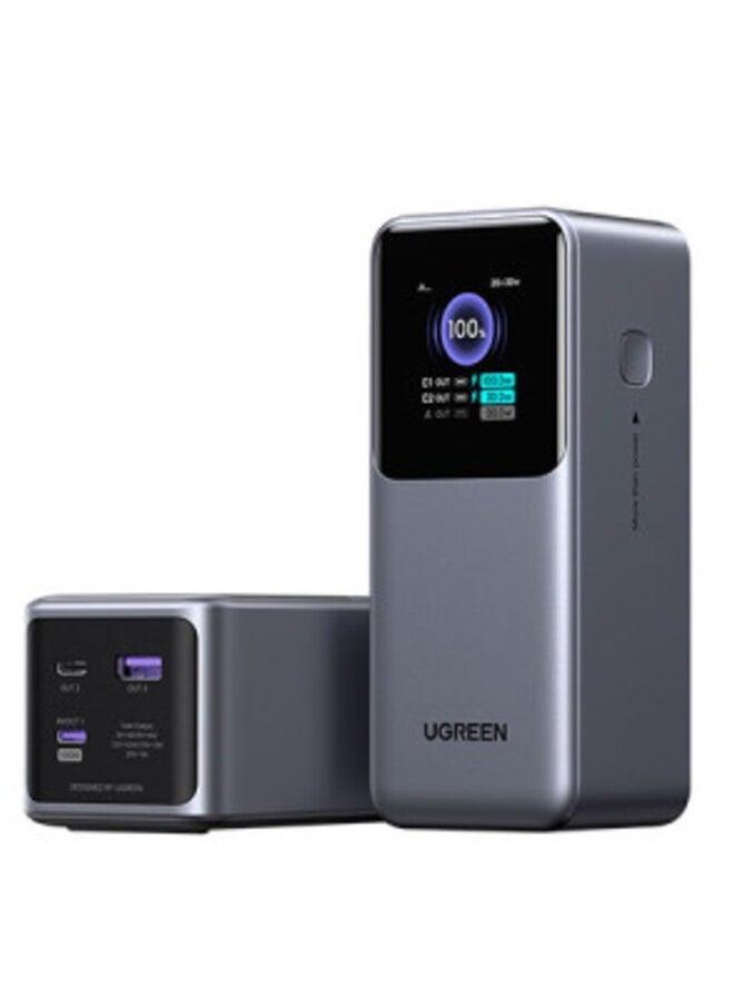 UGREEN ECO - UGREEN Nexode Power Bank 20000mAh 130W with Smart Digital Display - Image 1