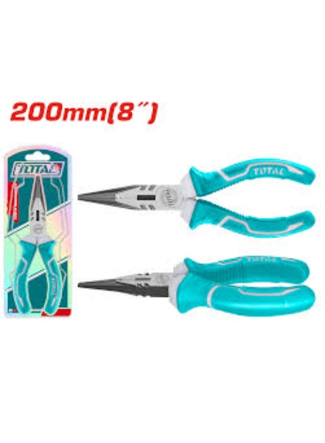 TOTAL Long Nose Pliers 8" - Image 1