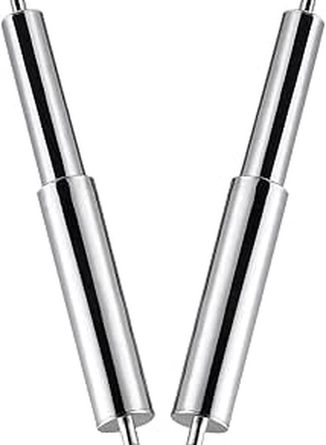 Spring Loaded Toilet Paper Holder Replacement Rod Chrome 2 Pack - Image 1