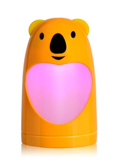 Generic 180ml Mini Koala USB Humidifier Auto-Shut Off Intelligent Purifier with 7 LED Light 2W Orange  - Image 1