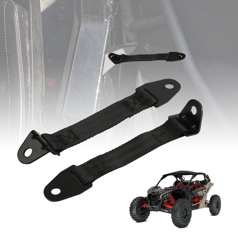 PACEWALKER Door Limiter Straps Compatible with 20172022 Can Am Maverick X3 Fit for Can Am Maverick X3 Accessories 2PCS