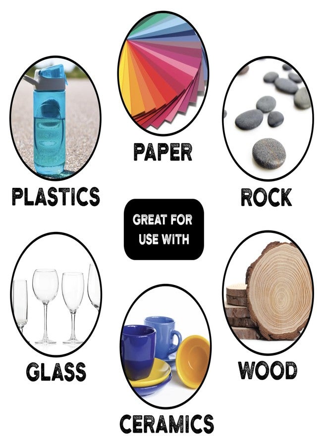 ArtSkills Acrylic Paint Pens, Washable Paint Markers for Kids & Adults, Rock Painting, Wood Crafts, Canvas, Ornaments, 8 Count - Image 3