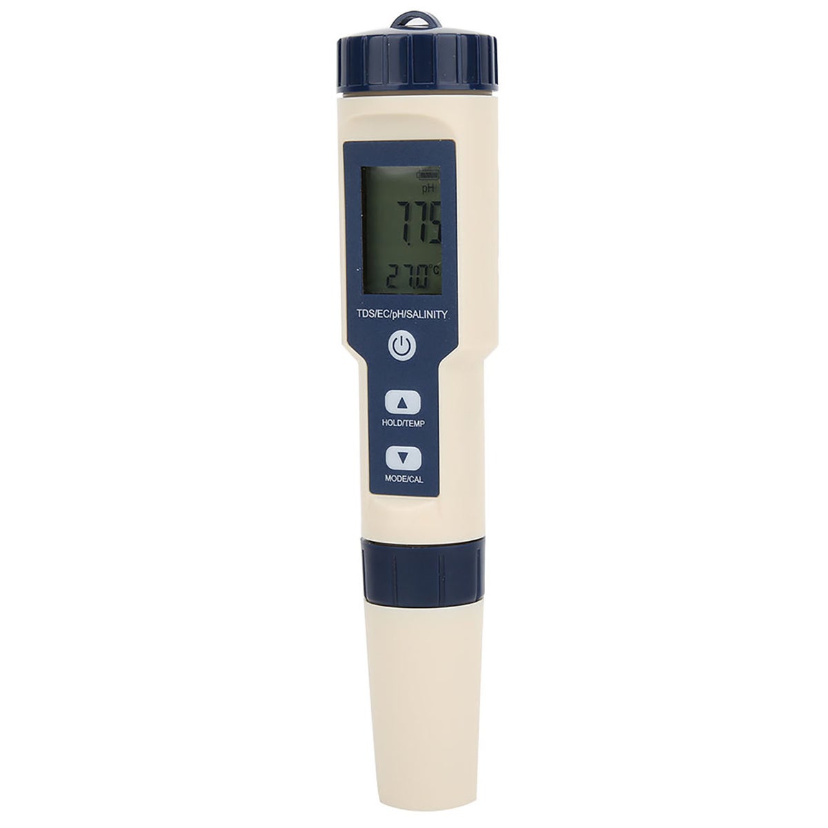 Generic EZ-9909 5 in 1 Function Water Quality Testing Meter PH Salinity ...