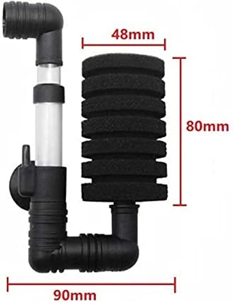 Meridian XY-2830 Noiseless Bio Sponge Filter with Air Pump for Aquarium, Fish Tank, Shrimp Pond - CT - Image 3