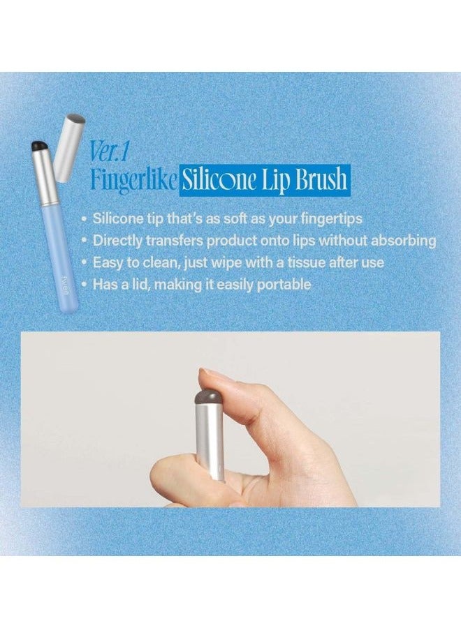 fwee Fingerlike Silicone Lip Brush, Multi-purpose Makeup Blending Brush with Lid - Image 3