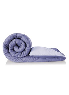 VAS COLLECTIONS VAS COLLECTIONS Fashionable Reversible Double Bed All SeasonAC Comforter Blanket Modern Solid Colors Ultimate YearRound Comfort Cozy and Stylish Duvets 220 GSM Lilac Purple 