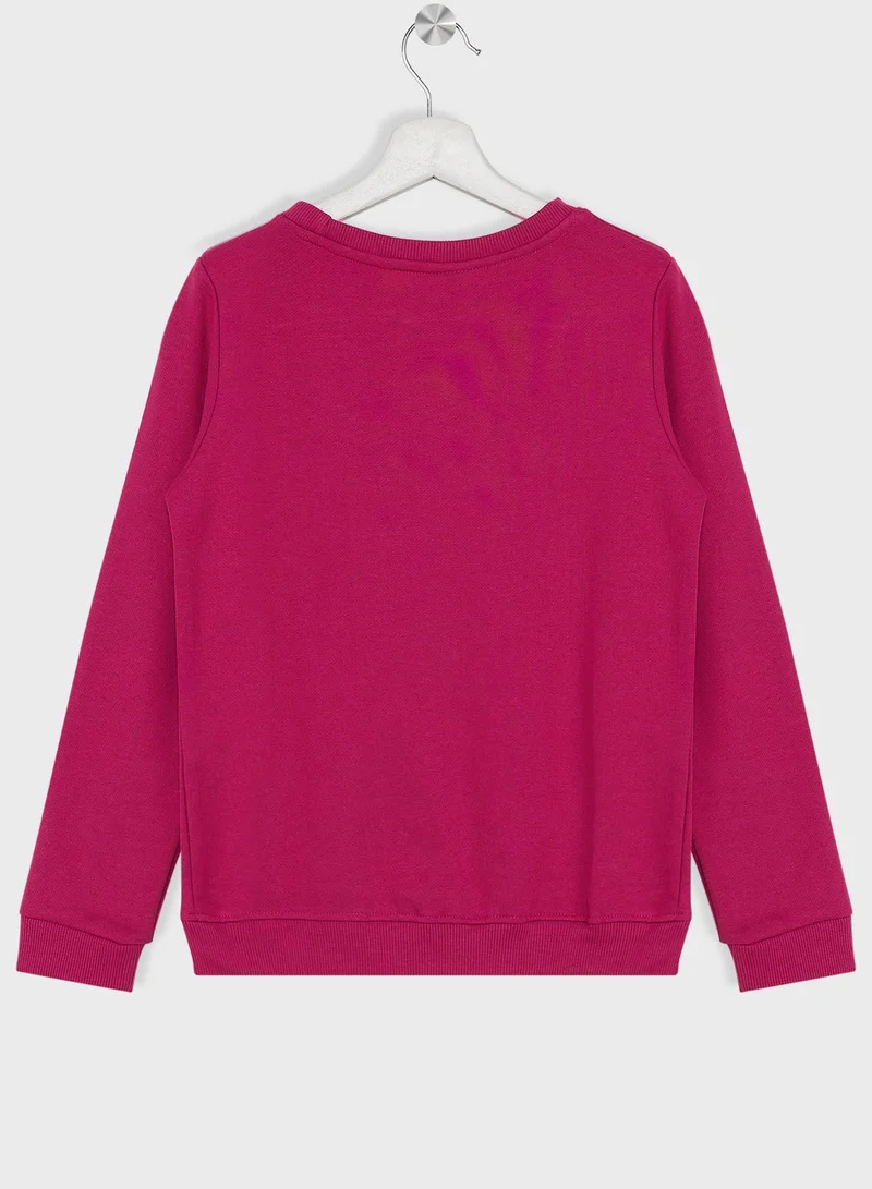 Pinata Girls Slogan Printed Sweatshirt