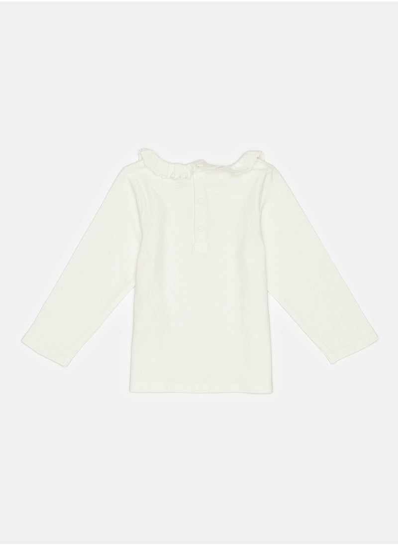 Okaidi - OBaiBi By Okaidi Baby Girls Tshirt - Image 1