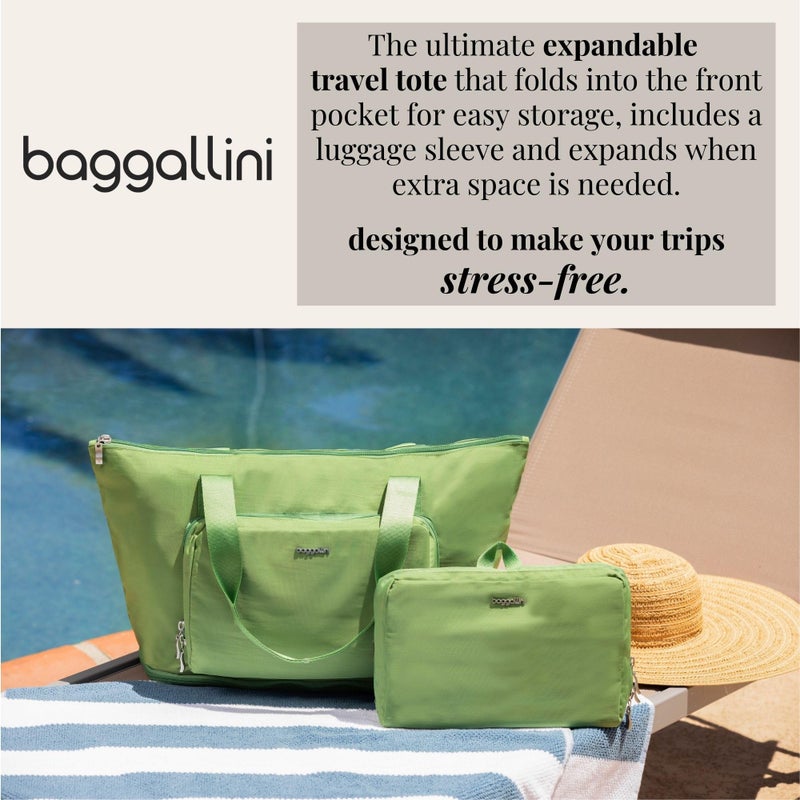 Baggallini Women's Carryall Expandable Packable Tote - Image 2
