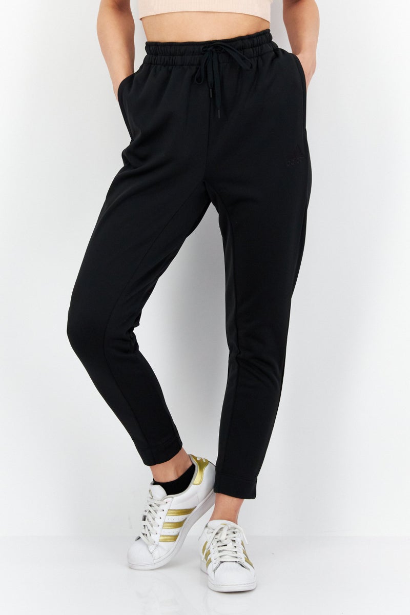 Adidas Women Sportswear Fit Training Tapered Pants, Black  - Image 1