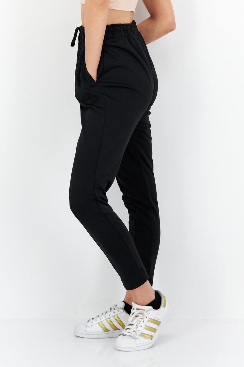 Adidas Women Sportswear Fit Training Tapered Pants, Black  - Image 3