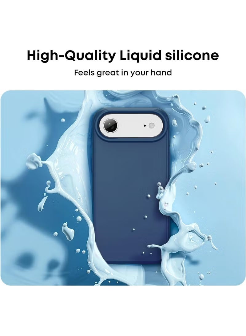 JAJEEK iPhone 17 Air Smooth Liquid Silicone Soft Cover with Microfiber Lining | Shockproof Protective Phone Case for iPhone 17 Air 6.5-inch | Slim, Lightweight Silicone Case with Anti-Scratch and Drop-Resistant Features | Comfortable Grip & Precise Cutouts for Full Access - Image 5