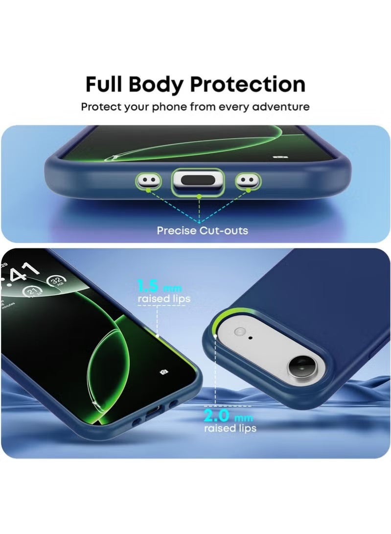 JAJEEK iPhone 17 Air Smooth Liquid Silicone Soft Cover with Microfiber Lining | Shockproof Protective Phone Case for iPhone 17 Air 6.5-inch | Slim, Lightweight Silicone Case with Anti-Scratch and Drop-Resistant Features | Comfortable Grip & Precise Cutouts for Full Access - Image 3