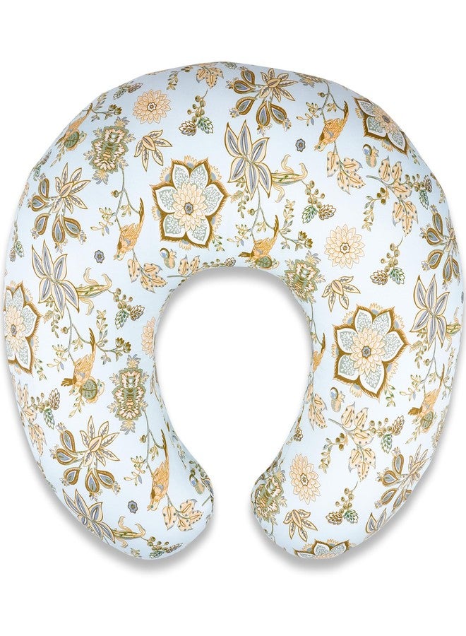 x-vesolje Baby Nursing Pillow for Breastfeeding, Adjustable Breast Feeding Pillow for Bottle Feeding, Breastfeeding Essentials for Mom and Baby Healthier Nursing, Removable Cover- Floral