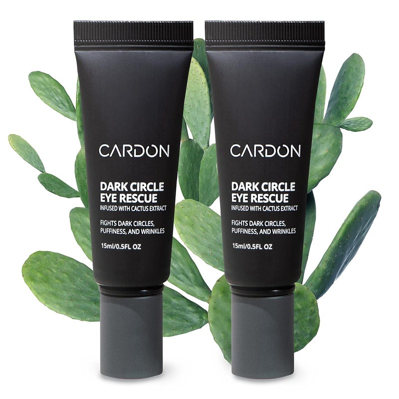 Cardon Dark Circle Rescue for Men and Women Under Eye Roller Eye Stick Massager for Puffy Eyes Dark Circles Bags Wrinkles Made with Peptides Niacinamide Hyaluronic Acid - Image 1