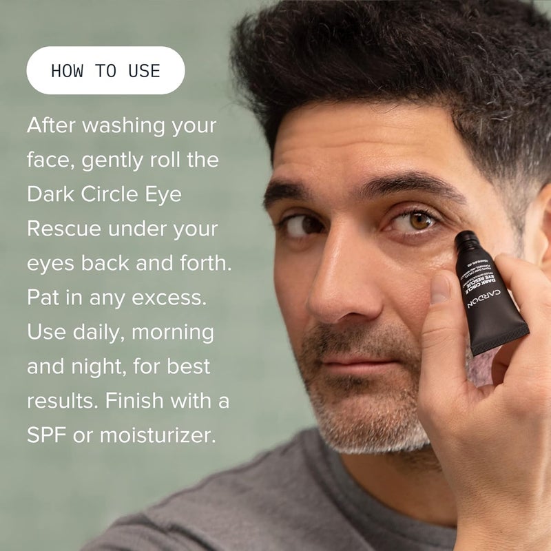 Cardon Dark Circle Rescue for Men and Women Under Eye Roller Eye Stick Massager for Puffy Eyes Dark Circles Bags Wrinkles Made with Peptides Niacinamide Hyaluronic Acid - Image 4