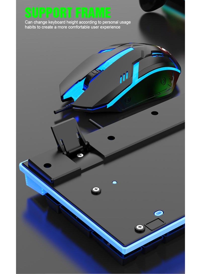 Luminous Gaming Keyboard and Mouse Set For PC  Laptop - Image 4