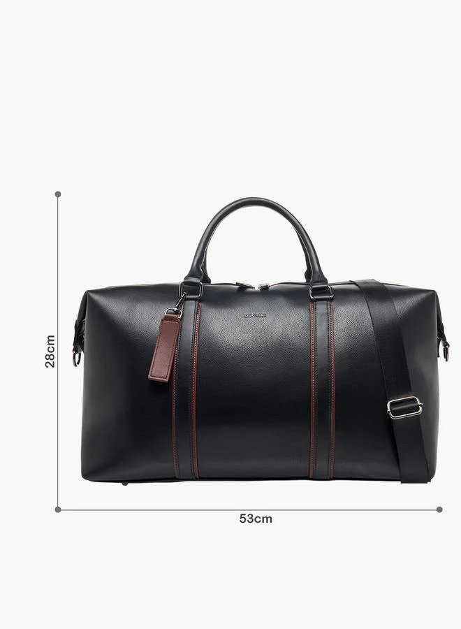 دوتشيني Duffel Bag With Zip Closure Double Handles