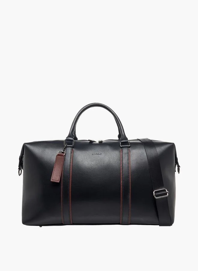 دوتشيني Duffel Bag With Zip Closure Double Handles