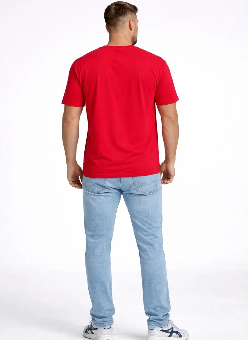 Polo Play  Men’s Graphic and Embossed T-Shirt-2 pack for Men | Best Price UAE