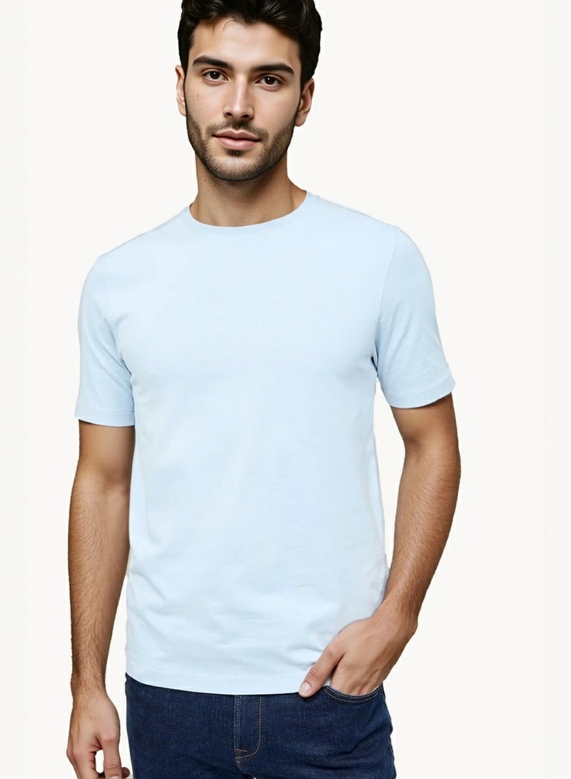 French Connection Basic Crew Neck Stretch T-Shirt - Image 1