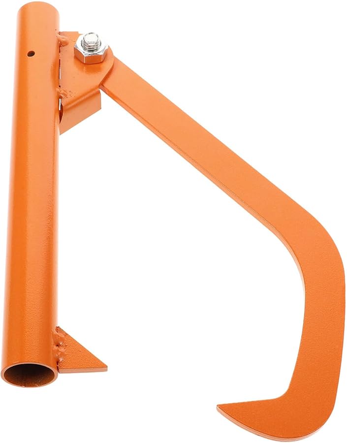 Heavy Duty Adjustable Log Jack Tool Metal Timber Lifting Rolling Hook with Sharp Bearing Tooth - Image 2
