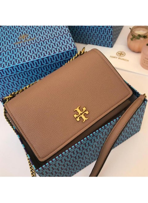 Simple and modern Tory Torch shoulder bag