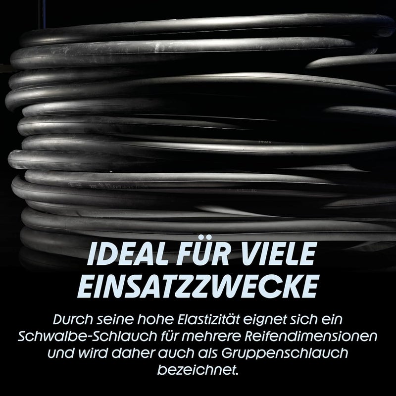 SCHWALBE أنبوب دراجة شوالبي 700x18/28 SV15 خفيف الوزن مع صمام بريستا 40 مم - Image 3