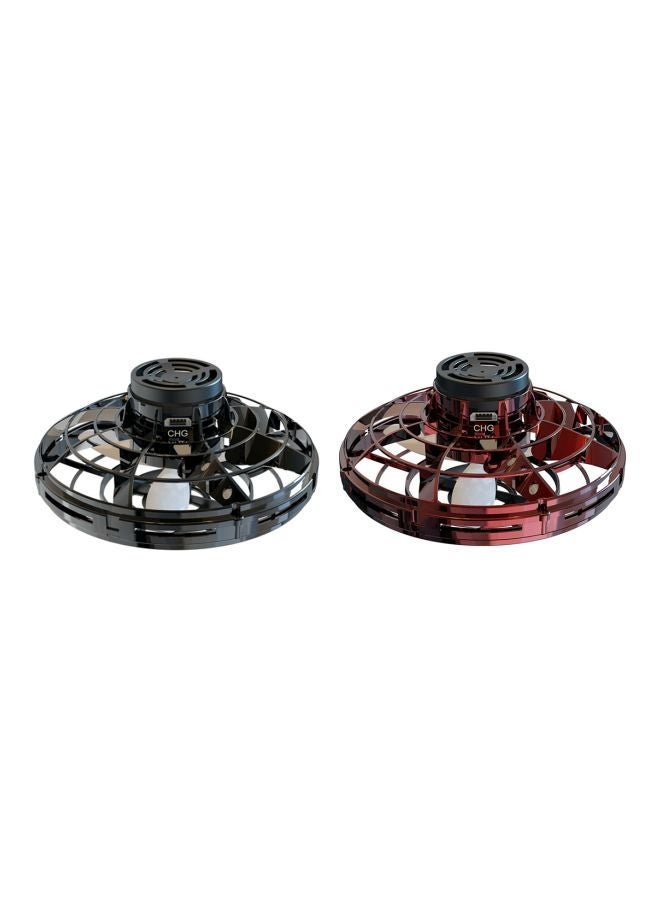 NIBEMINENT 2-Piece Flynova Ufo Flight Gyro Fidget Flying Spinners T3361RB 18x5x15centimeter  - Image 1