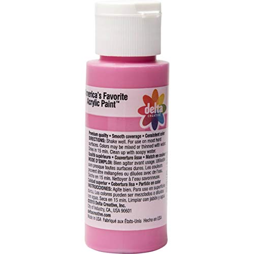 Delta Creative Ceramcoat Acrylic Paint in Assorted Colors (2 oz), 2481, Fuchsia - Image 2