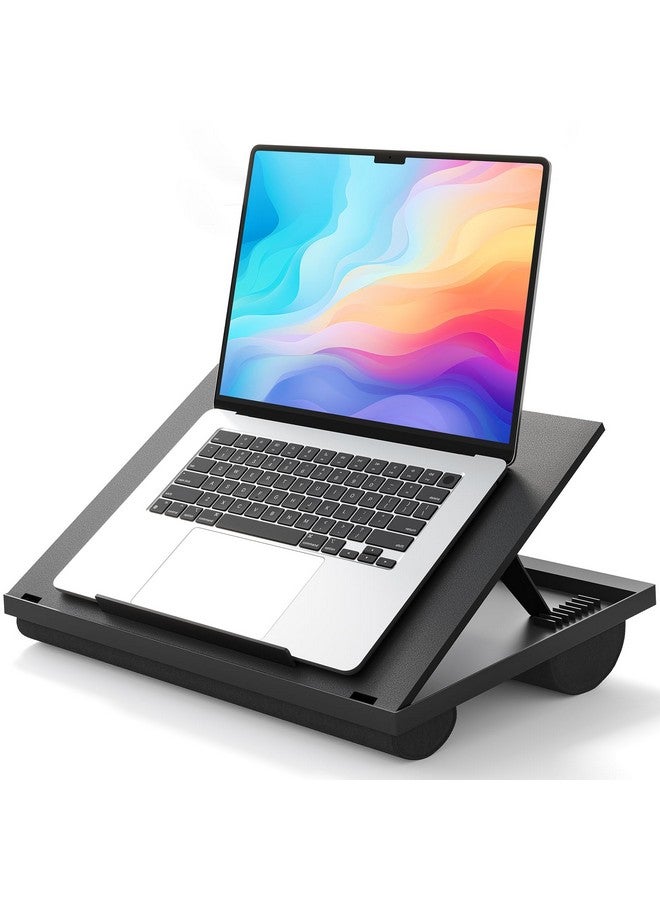 HUANUO Adjustable Laptop Stand with 8 Angles - Dual Cushion Desk for Sofa, Bed, Car or Work Table by HUANUO - Image 1