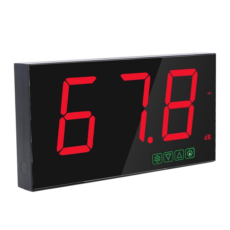 Wall Mounted Digital Sound Level Meter 30 130dB High Accuracy With Alarm Function - Image 1